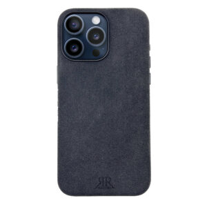 Husa iPhone MagSafe Alcantara Dark Gray